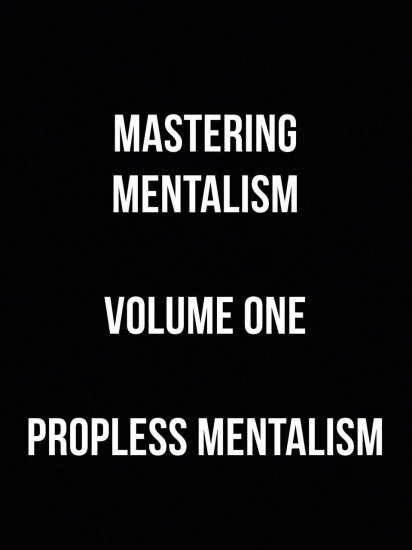 (image for) Sam Wooding - Mastering Mentalism Propless (Vol 1)
